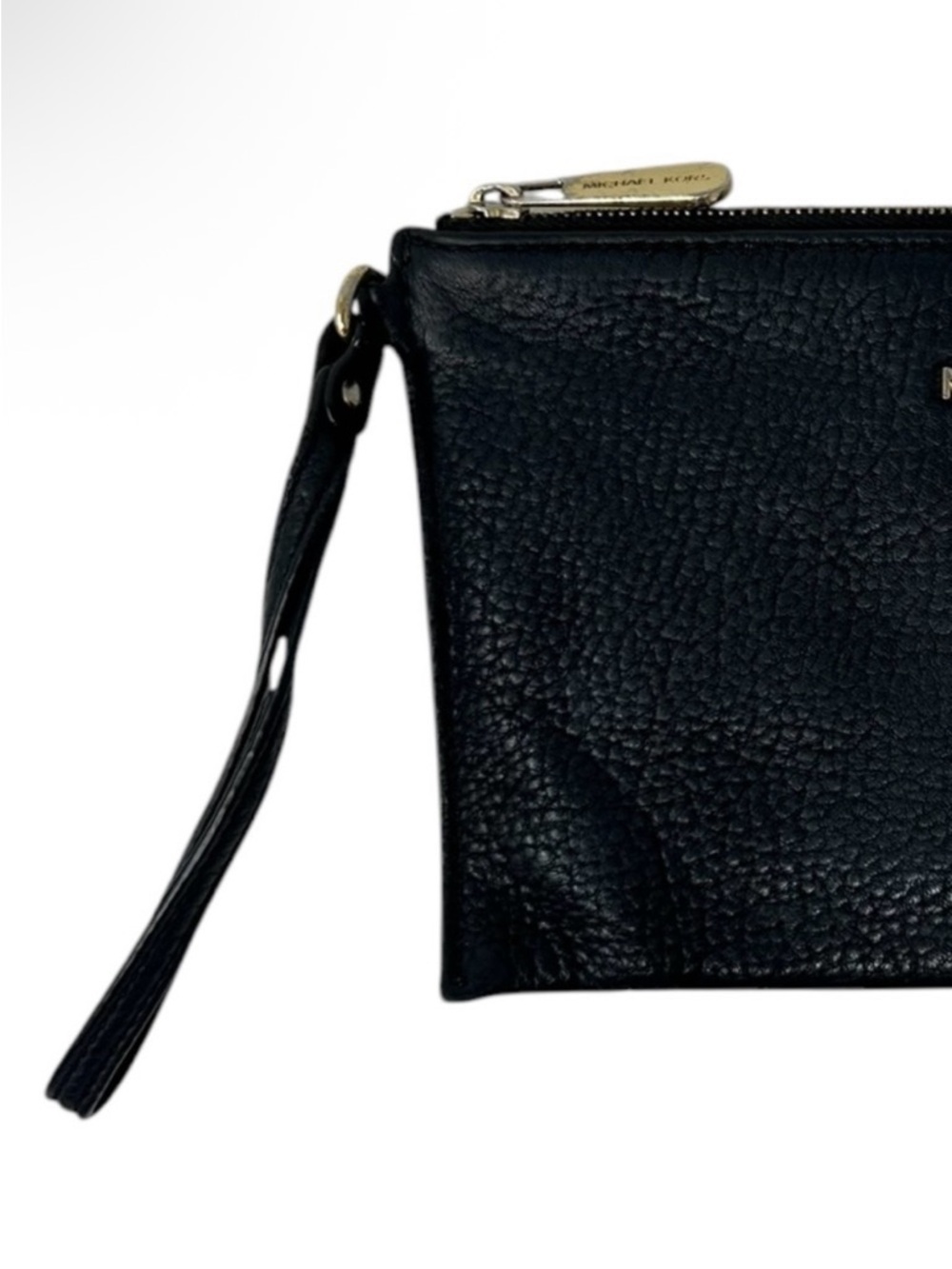 Michael Kors Pebbled Leather Large Wristlet - Picture 3 of 9